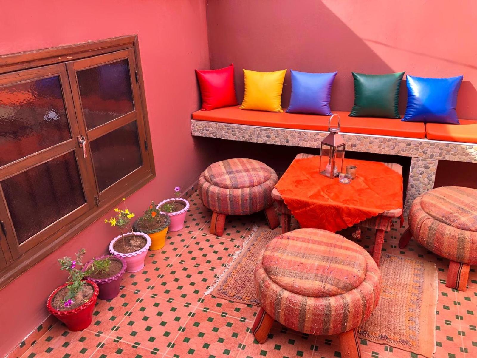 Riad Ramona Lqariya Seyaheya Marrakesh Buitenkant foto