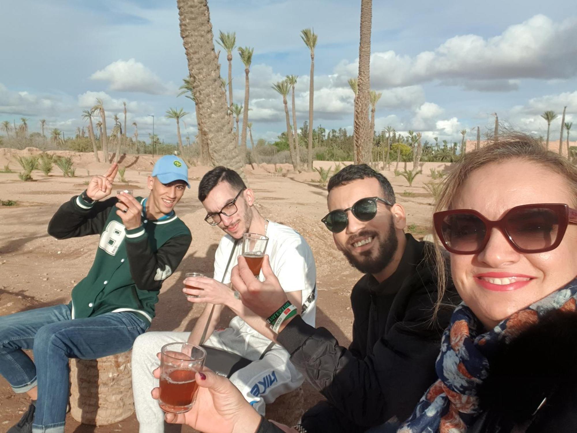 Riad Ramona Lqariya Seyaheya Marrakesh Kamer foto