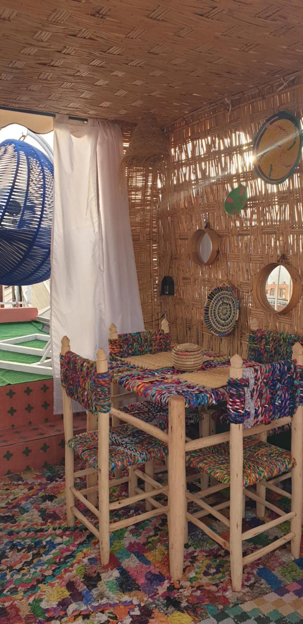 Riad Ramona Lqariya Seyaheya Marrakesh Buitenkant foto