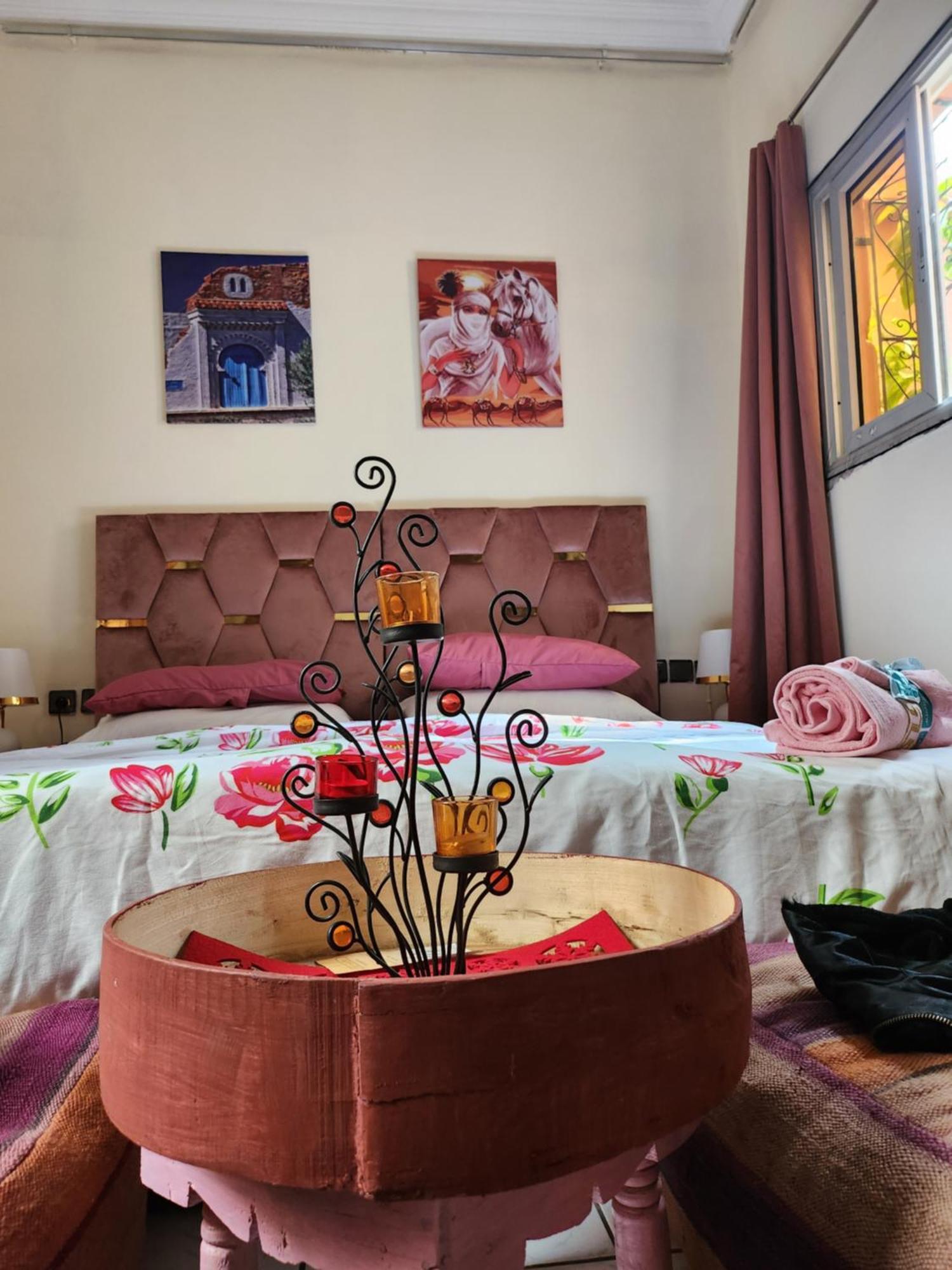 Riad Ramona Lqariya Seyaheya Marrakesh Buitenkant foto